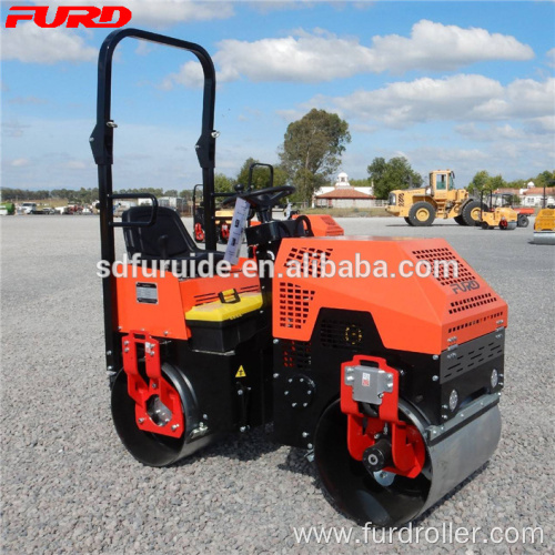 1 ton Vibratory Mini Road Roller Compactor Fyl-880